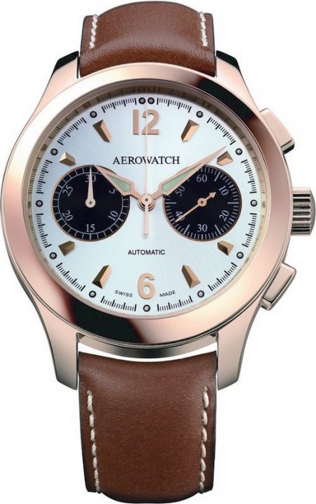 AeroWatch Aeroplan Chronograph 63907 R103