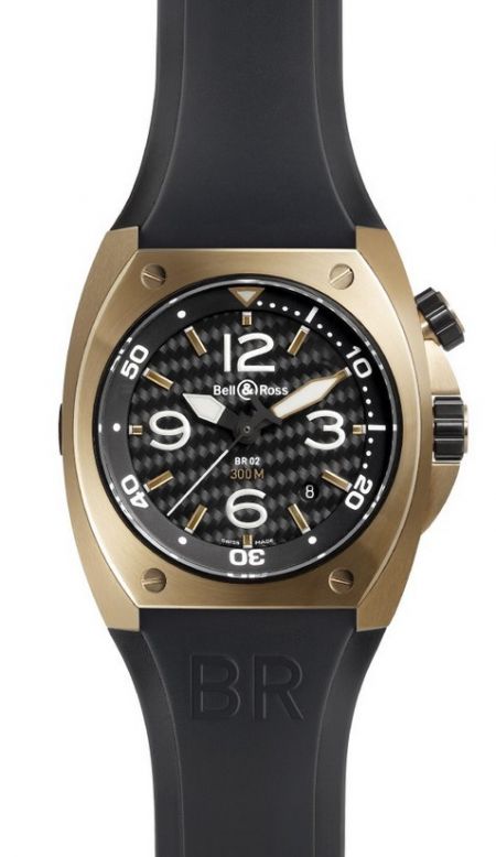Bell & Ross BR 02 Automatic BR 02 Pink Gold 