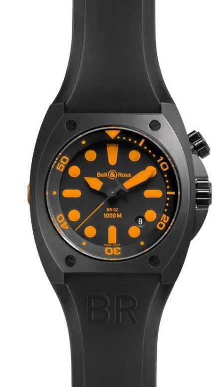 Bell & Ross BR 02 Automatic BR 02 Orange
