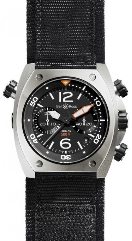 Bell & Ross BR 02 Chronograph BR 02 Chronograph Steel Finish
