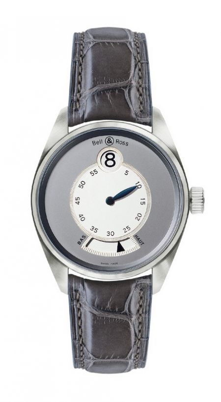 Bell & Ross Vintage 123 Platinum Jumping Hour Double Subdial