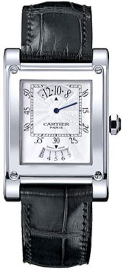 Cartier Tank a Vis Time & Calendar Apertures W1534551