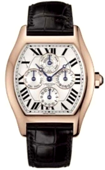 Cartier Tortue Two Time Zone Perpetual Calendar W1542851